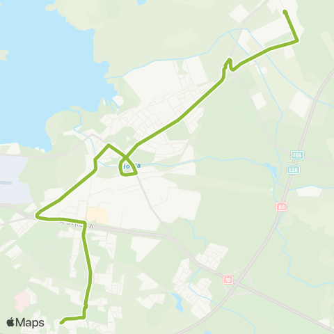 ZDiTM Szczecin Osiedle Bukowe - Dąbie Osiedle ( - Zakłady Drobiarskie) map