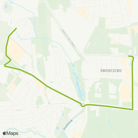 ZDiTM Szczecin Kopańskiego - Santocka map