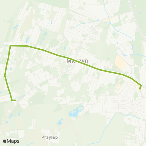 ZDiTM Szczecin Gumieńce - Mierzyn Pod Lipami map