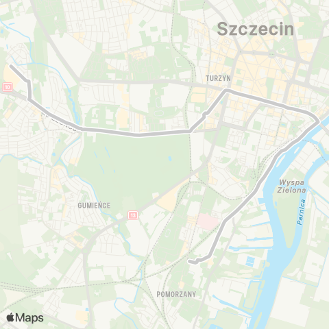 ZDiTM Szczecin Maczka - Pomorzany map