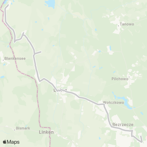 ZDiTM Szczecin Klonowica Zajezdnia - Stolec map