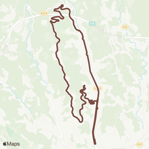 Zest Menton Gare routière - Annonciade map