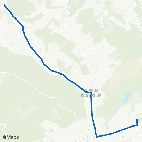 ZET Črnomerec - Graberje map