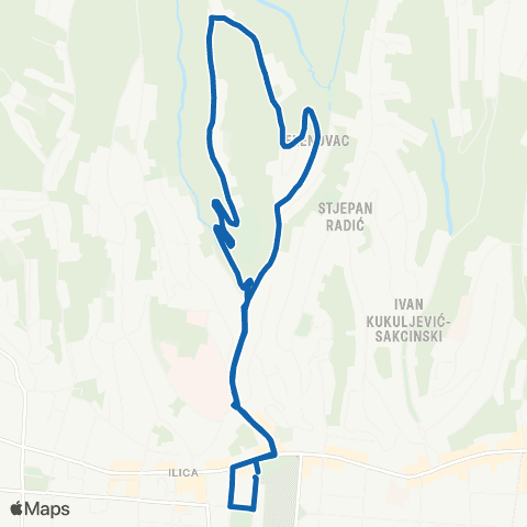 ZET Reljk-Jelenovac-Relj map