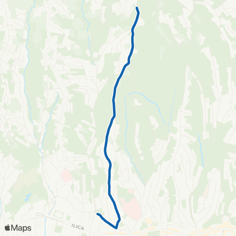 ZET Kuniščak - Vrhovec map