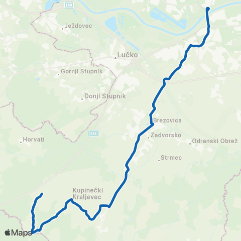 ZET S. Most - Ašpergeri map