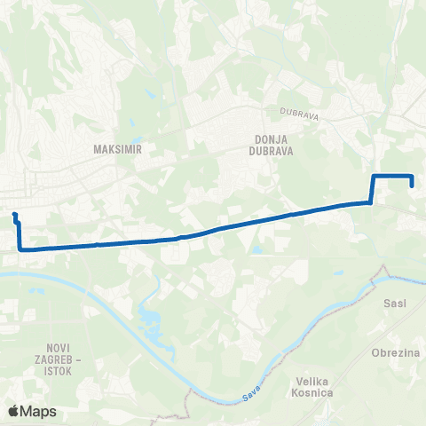 ZET G.Kolodv.-N.Jelkovec map