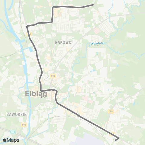 ZKM Elbląg Druska - Ogólna map