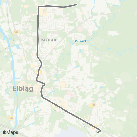 ZKM Elbląg Druska - Ogólna map