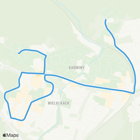 ZKM Gdynia Karwiny Tuwima - Mały Kack Strzelców map