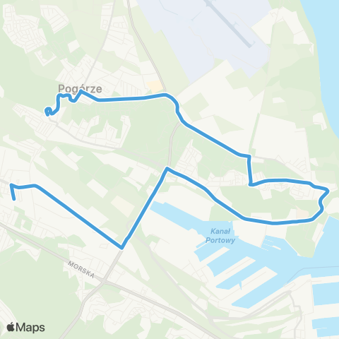 ZKM Gdynia Chylonia Dworzec PKP - os. Meksyk - Pogórze Górne map