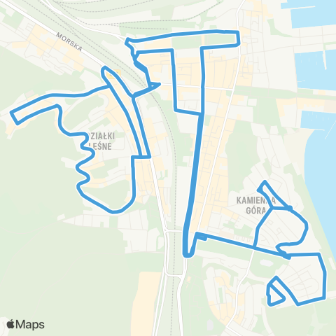 ZKM Gdynia Norwida - Norwida map