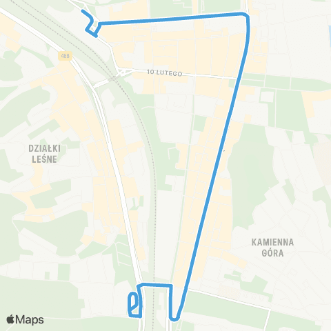 ZKM Gdynia Węzeł Franciszki Cegielskiej - Gdynia Dworzec Gł. PKP map