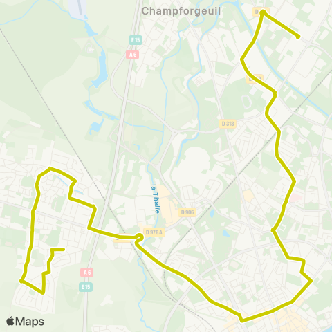 Zoom Crissey Ferrée - Châtenoy-le-Royal Berlioz map