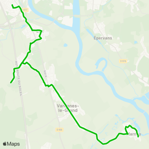 Zoom St-Ambreuil - Pasteur - Chalon map