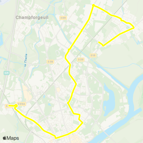 Zoom Circuits Specifiques map