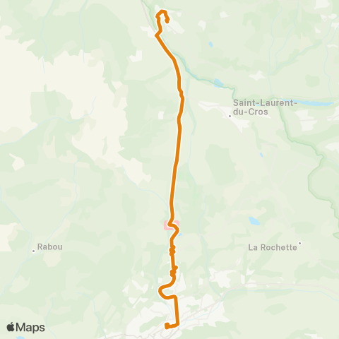 Zou - Réseau proximité St Bonnet-Gap map