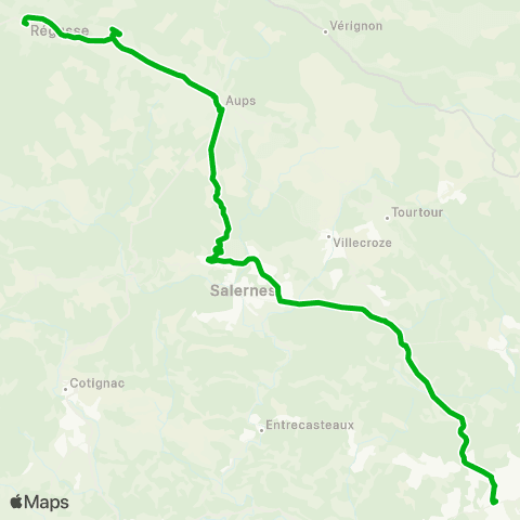 Zou - Réseau scolaire Regusse - Lorgues map
