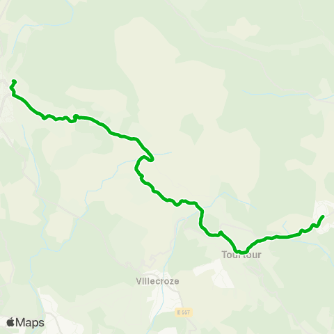 Zou - Réseau scolaire Tourtour - Aups map