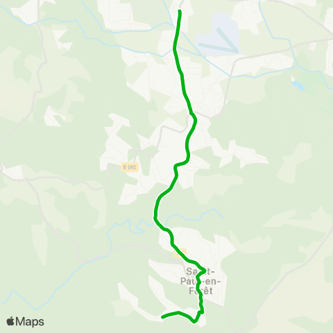 Zou - Réseau scolaire Saint Paul en Forêt - Fayence map