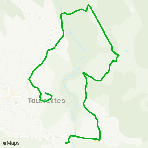 Zou - Réseau scolaire Tourrettes - Tourrettes map