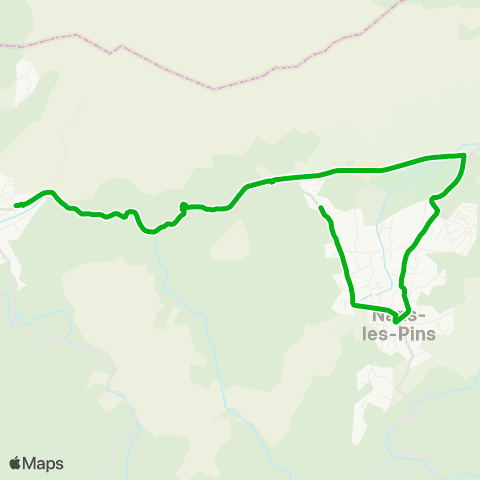 Zou - Réseau scolaire Plan d'Aups - St Zacharie map