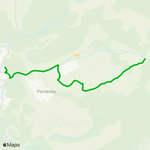 Zou - Réseau scolaire Ponteves - Barjols map