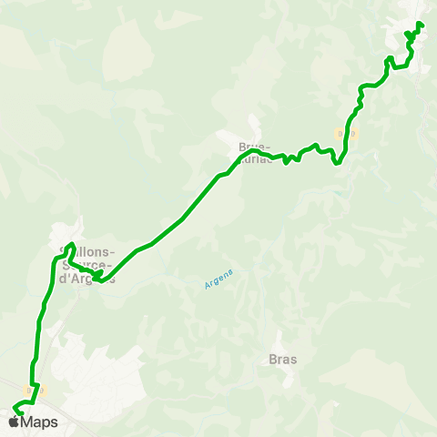 Zou - Réseau scolaire Pourcieux - Barjols map