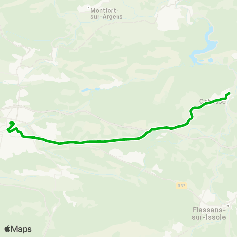 Zou - Réseau scolaire Cabasse - Brignoles map