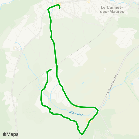 Zou - Réseau scolaire Le Luc - le Luc map