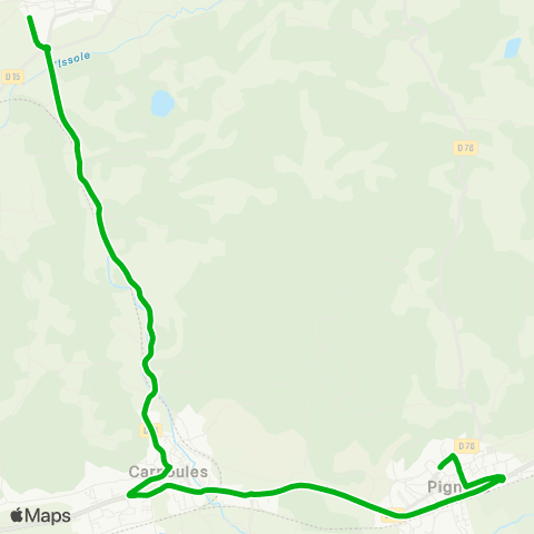 Zou - Réseau scolaire Pignans - Besse sur Issole map