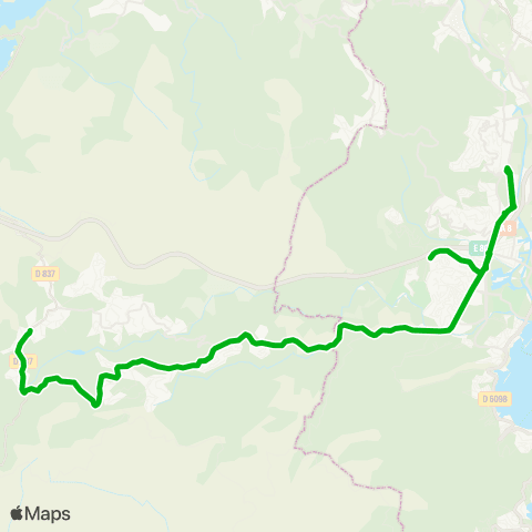 Zou - Réseau scolaire Les Adrets de l Esterel - Mandelieu map