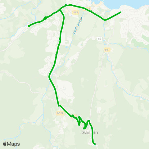 Zou - Réseau scolaire Gassin - Gassin map