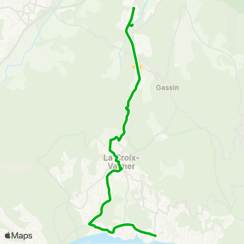 Zou - Réseau scolaire La Croix Valmer - Gassin map