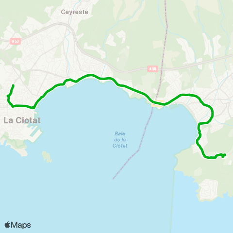 Zou - Réseau scolaire Ceyreste - Saint Cyr map