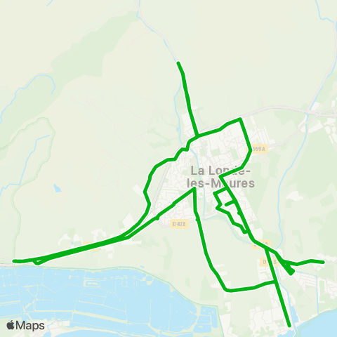 Zou - Réseau scolaire La Londe les Maures - la Londe les Maure map
