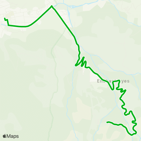 Zou - Réseau scolaire Enchastrayes - Barcelonnette map