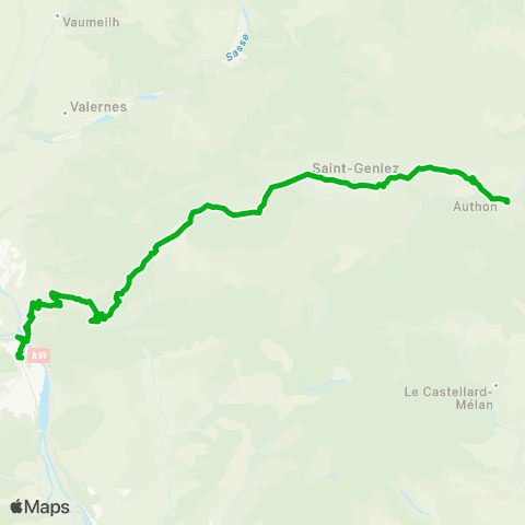 Zou - Réseau scolaire Authon - Sisteron map
