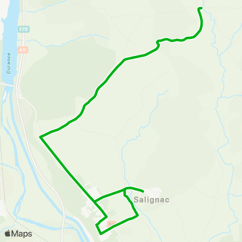 Zou - Réseau scolaire Salignac - Entrepierres map