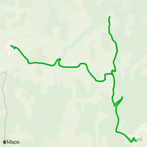 Zou - Réseau scolaire Revest du Bion - Banon map