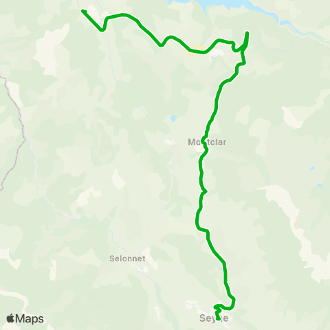 Zou - Réseau scolaire La Breole - Seyne map