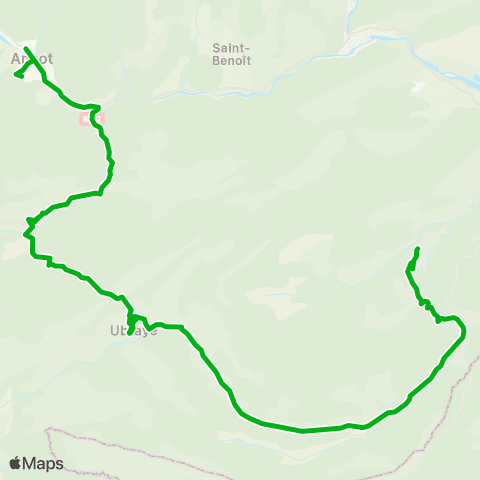 Zou - Réseau scolaire Val de Chalvagne - Annot map