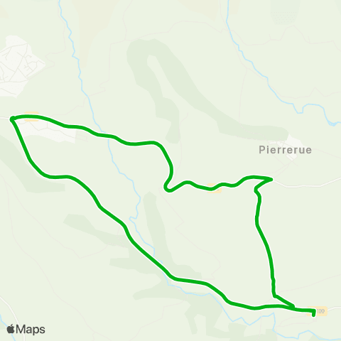 Zou - Réseau scolaire Pierrerue - Niozelles map