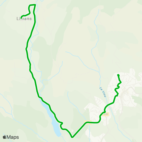 Zou - Réseau scolaire Limans - Forcalquier map
