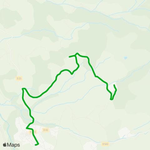 Zou - Réseau scolaire Bénévent - les Infournas - St Bonnet map