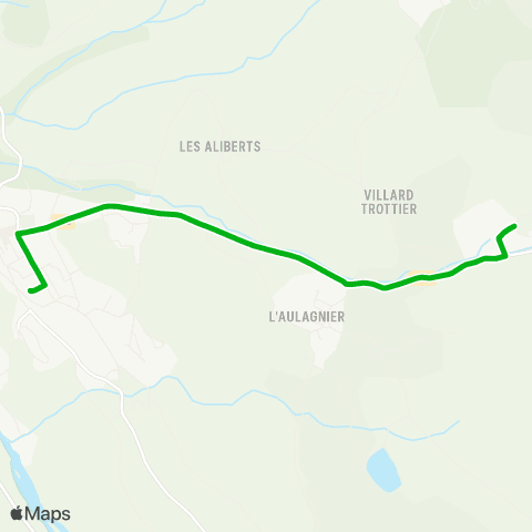 Zou - Réseau scolaire Les Combes - St Bonnet map