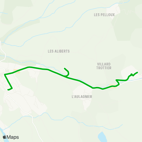 Zou - Réseau scolaire Les Combes - St Bonnet map