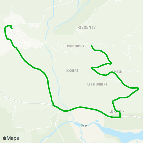 Zou - Réseau scolaire Buissard-St Julien en Champsaur map