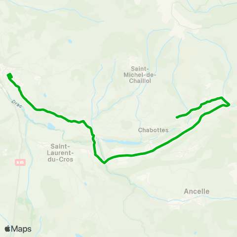 Zou - Réseau scolaire St Jean St Nico-St Julien-St Bonnet map