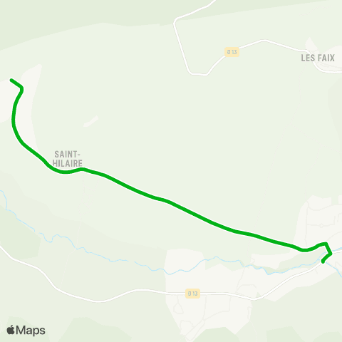 Zou - Réseau scolaire Les Matherons-St Hilaire-Ancelle map